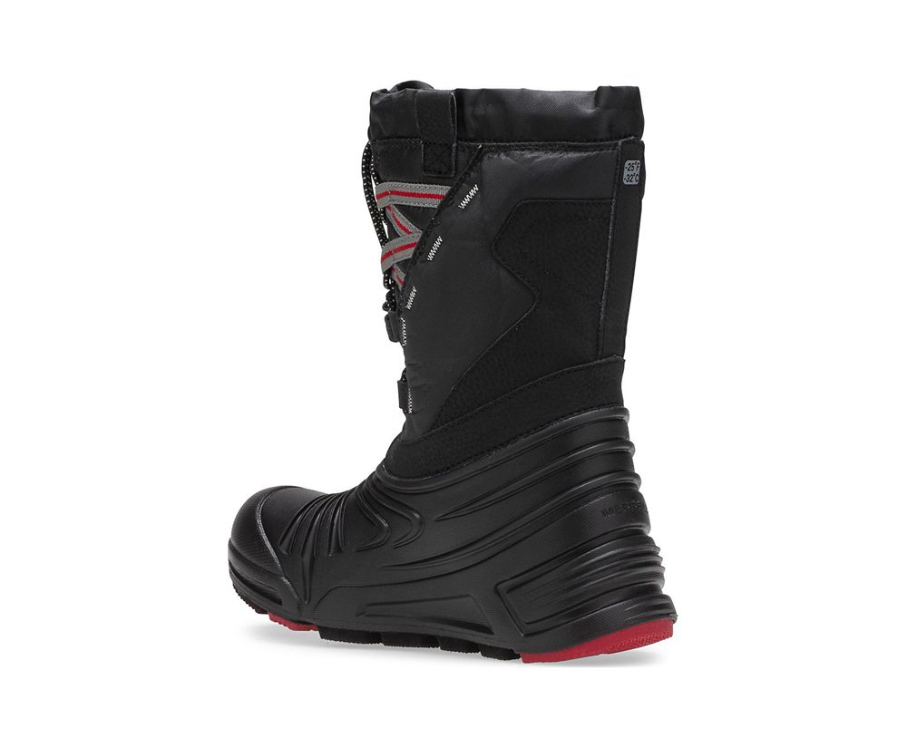 Merrell Boots Black - Snow Quest Lite 2.0 Waterproof - Kids 80DZTLWBE